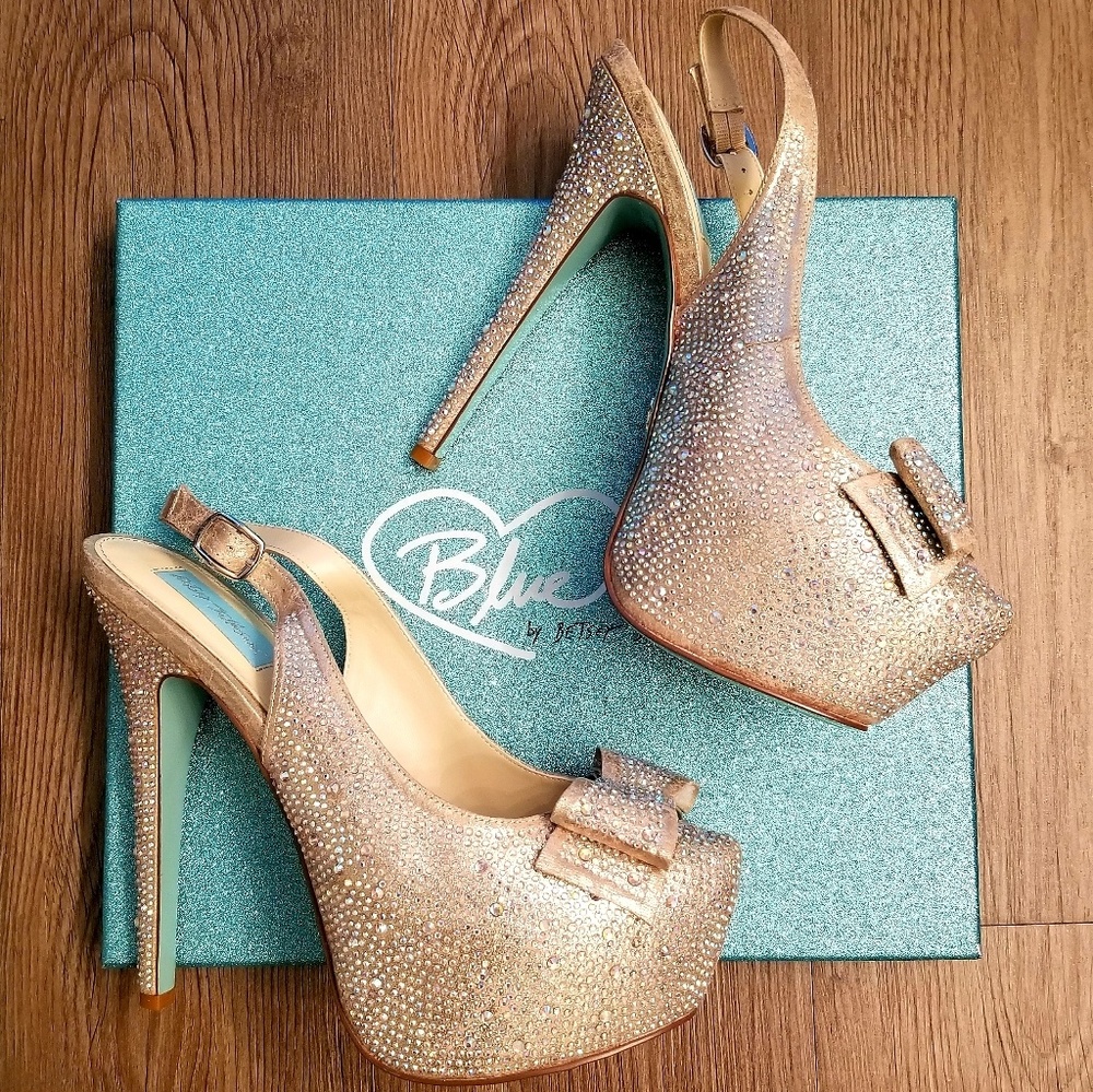 BETSY JOHNSON "RARE🦋FIND" Toasted Platforms